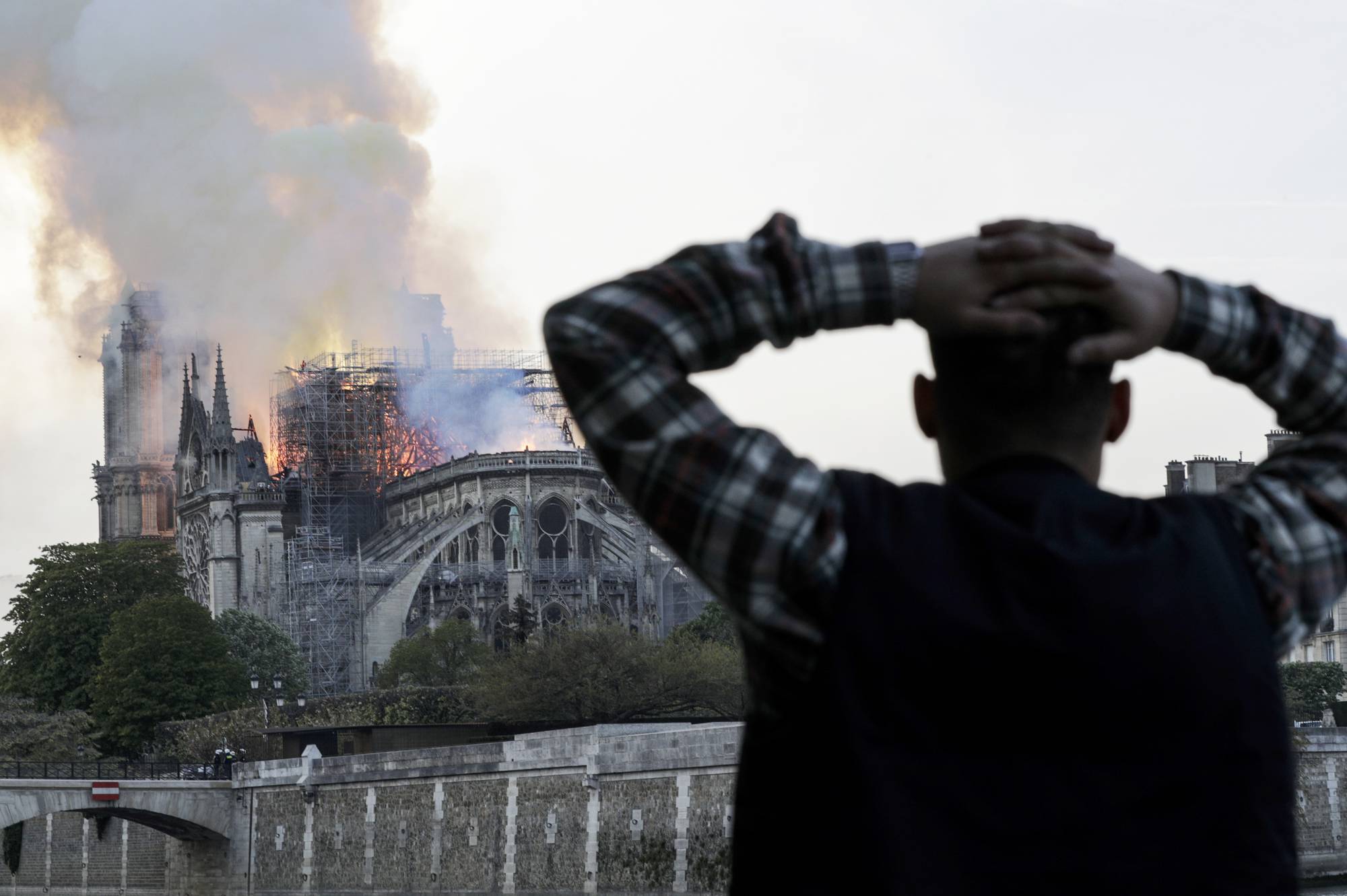 Catedral de Notre-Dame, París, el 15 de abril de 2019.
