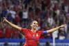 Alex Morgan, de Estados Unidos, tras convertir el segundo gol de su equipo ante Inglaterra, en el estadio Lyon, en Decines-Charpieu.
· Foto: Philippe Desmazes, AFP Alex Morgan, de Estados Unidos, tras convertir el segundo gol de su equipo ante Inglaterra, en el estadio Lyon, en Decines-Charpieu.
· Foto: Philippe Desmazes, AFP