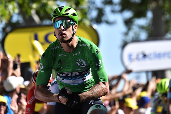 Peter Sagan, ganó la quinta etapa del Tour de France, en Colmar, al este de Francia.


 · Foto: Jeff Pachoud, AFP