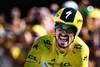 Julian Alaphilippe, líder general, al ganar la decimotercera etapa de la 106ª edición del Tour de Francia. · Foto: Jeef Pachoud, AFP Julian Alaphilippe, líder general, al ganar la decimotercera etapa de la 106ª edición del Tour de Francia. · Foto: Jeef Pachoud, AFP