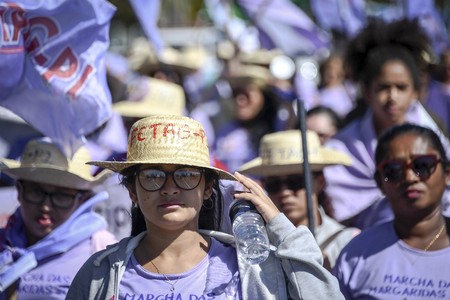 Marcha de las Margaritas, en Brasilia.
· Foto: Evaristo Sa, AFP Marcha de las Margaritas, en Brasilia.
· Foto: Evaristo Sa, AFP