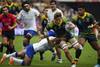 Nicolás Freitas, de Uruguay, y Michael Hooper, de Australia, durante el partido en el estadio de Oita, en el mundial de Rugby Japón 2019.
· Foto: Gabriel Bouys, AFP Nicolás Freitas, de Uruguay, y Michael Hooper, de Australia, durante el partido en el estadio de Oita, en el mundial de Rugby Japón 2019.
· Foto: Gabriel Bouys, AFP