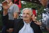 El ex presidente José Mujica, participando en la campaña (archivo, octubre 2019).
· Foto: Eitan Abramovich, AFP El ex presidente José Mujica, participando en la campaña (archivo, octubre 2019).
· Foto: Eitan Abramovich, AFP