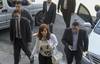 La ex presidenta argentina y vicepresidenta electa, Cristina Fernández, a su llegada a los tribunales de justicia.