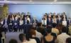 El presidente electo de Argentina, Alberto Fernández, durante la presentación del nuevo gabinete, ayer, en Buenos Aires. · Foto: Juan Mabromata El presidente electo de Argentina, Alberto Fernández, durante la presentación del nuevo gabinete, ayer, en Buenos Aires. · Foto: Juan Mabromata