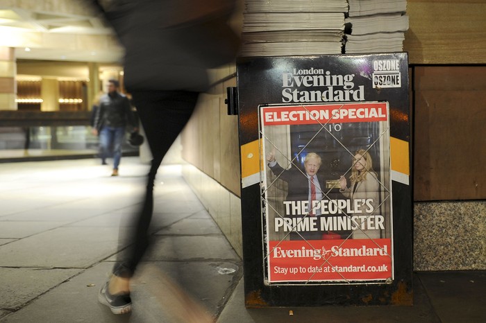 Ciudad de Londres, el 14 de diciembre. · Foto: Daniel Sorabji, AFP  