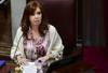 Cristina Fernández presidiendo el Senado argentino (archivo, diciembre de 2019). · Foto: Ronaldo Schemidt, AFP Cristina Fernández presidiendo el Senado argentino (archivo, diciembre de 2019). · Foto: Ronaldo Schemidt, AFP