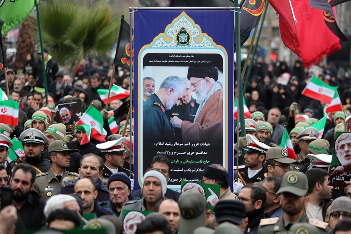 Protestas contra Estados Unidos en Irán. · Foto: Atta Kenare, AFP