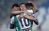Carlos Farias celebra con sus compañeros después de convertir un gol contra Cerro Largo durante el partido clasificatorio para Copa Libertadores realizado en el estadio San Carlos de Apoquindo de Santiago, Chile.
· Foto: Javier Torres, AFP Carlos Farias celebra con sus compañeros después de convertir un gol contra Cerro Largo durante el partido clasificatorio para Copa Libertadores realizado en el estadio San Carlos de Apoquindo de Santiago, Chile.
· Foto: Javier Torres, AFP