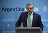 El presidente de Argentina, Alberto Fernández, habla durante una conferencia de prensa anunciando medidas durante el brote del nuevo Coronavirus, COVID-19, en la residencia presidencial en Olivos, Buenos Aires, el 19 de marzo de 2020. · Foto: Juan Mabromata, AFP El presidente de Argentina, Alberto Fernández, habla durante una conferencia de prensa anunciando medidas durante el brote del nuevo Coronavirus, COVID-19, en la residencia presidencial en Olivos, Buenos Aires, el 19 de marzo de 2020. · Foto: Juan Mabromata, AFP