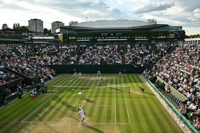 Séptimo día del Campeonato de Wimbledon 2022, este domingo,  en el All England Tennis Club. · Foto: Glyn Kirk, AFP