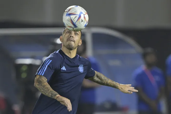 Leandro Paredes de Argentina (archivo). · Foto: Juan Mambromata, AFP