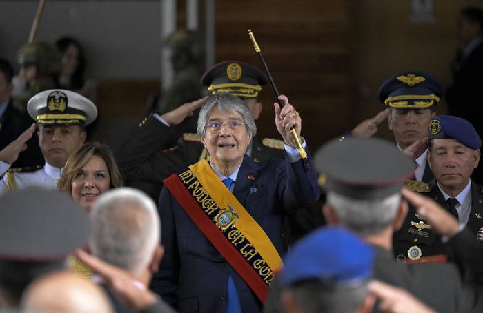 El presidente de Ecuador, Guillermo Lasso. · Foto: Rodrigo Buendía, AFP