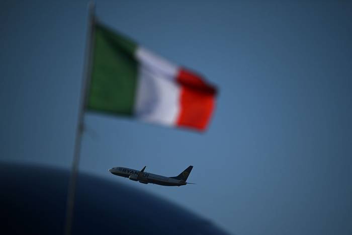 Aeropuerto Fiumicino de Roma, el 31 de agosto.