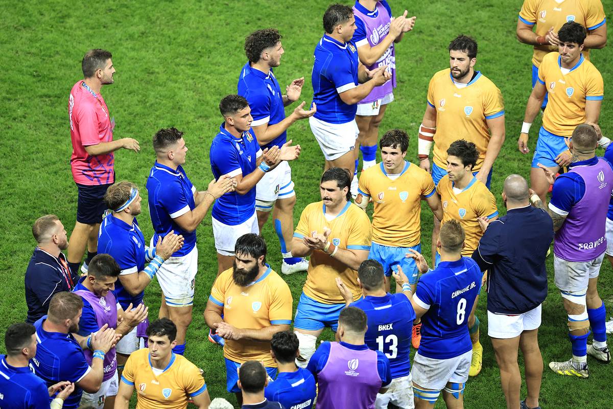 I Terros hanno perso 38 a 17 contro l’Italia nella Coppa del mondo di rugby |  giornale