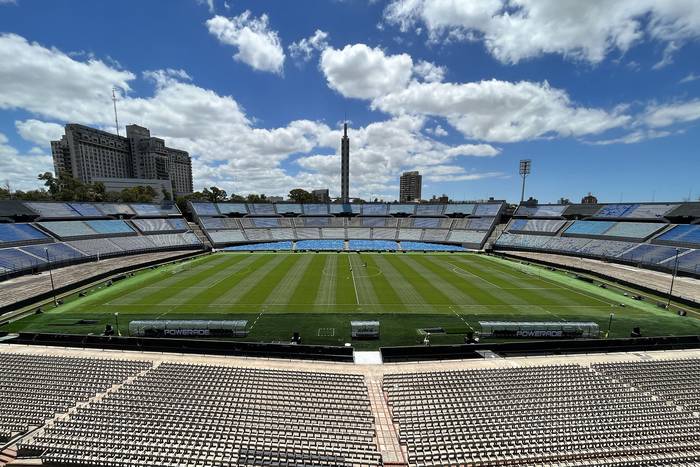 Estadio Centenario (archivo, diciembre de 2021). · Foto: Pablo Porciúncula, AFP.