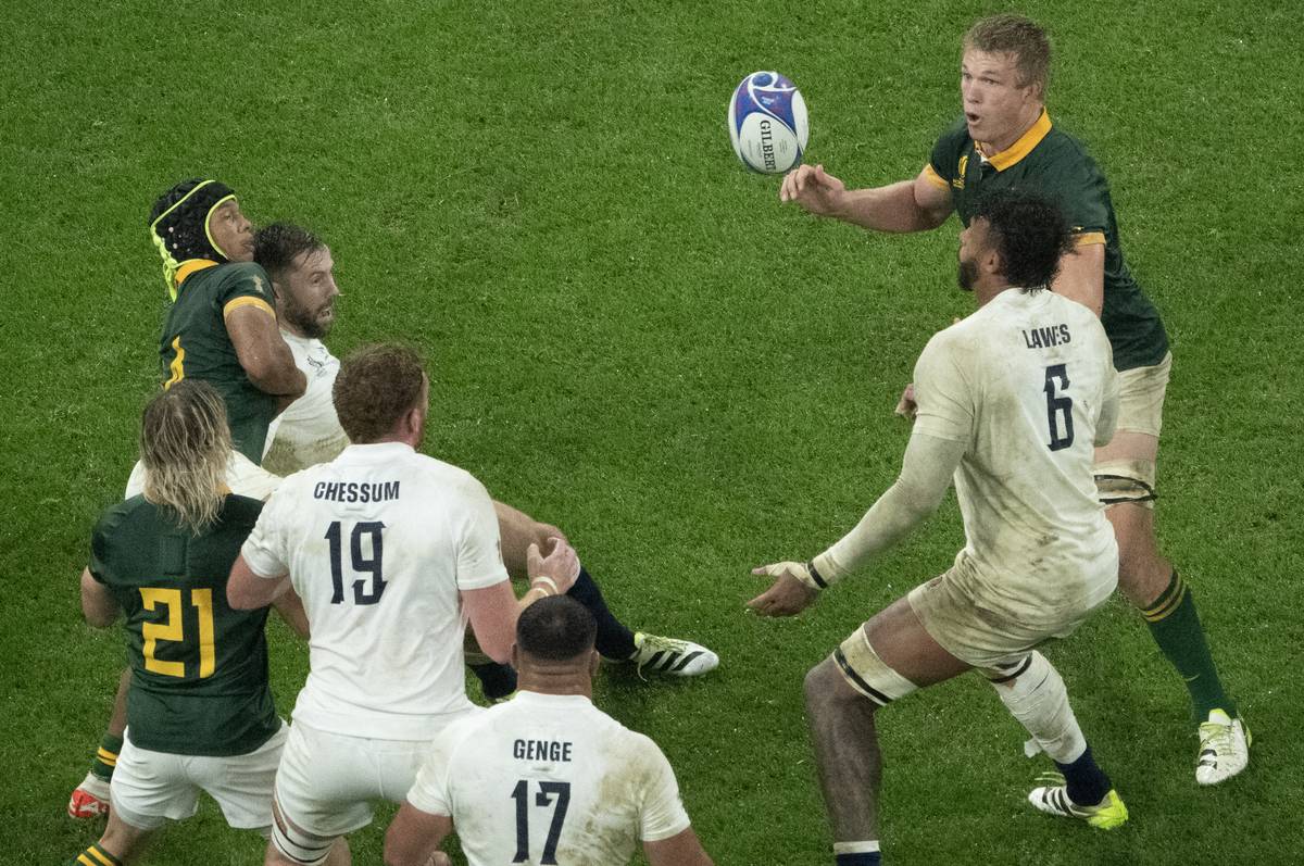 New Zealand vs South Africa in Rugby World Cup Final |  Daily