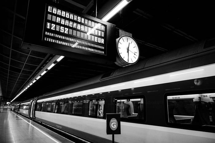 Estación de tren Brussel-Zuid - Bruxelles-Midi, Bruselas · Foto: Jasper jacobs, Belga, AFP