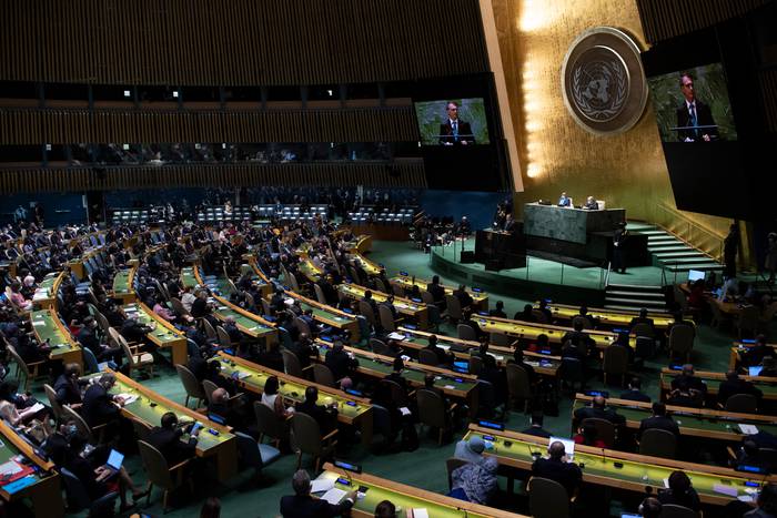 Asamblea General de la ONU, en New York · Foto: AFP