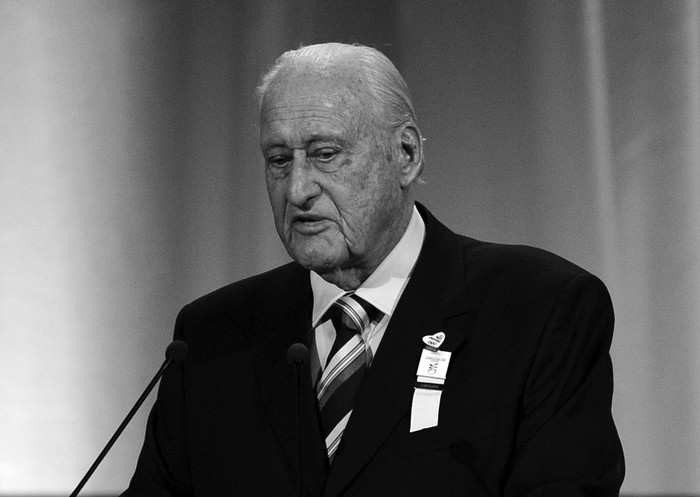 Joao Havelange. Foto: Oliver Morin, AFP (archivo, octubre de 2009) .