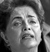 Dilma Rousseff habla en el Palacio de la Alvorada, ayer, después del juicio político. Foto: Evaristo Sa, Afp