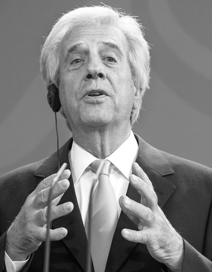 Tabaré Vázquez. Foto: Odd Andersen / AFP