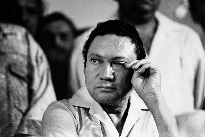 Manuel Antonio Noriega. Foto Guillermo Endara / AFP (archivo, marzo de 1988)