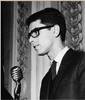 Carlos Machado en el paraninfo de la Universidad, en 1955. Carlos Machado en el paraninfo de la Universidad, en 1955.