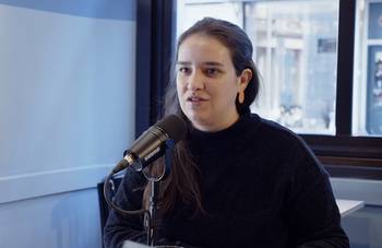 Florencia Salgueiro, el 6 de agosto, en _la diaria Radio_.