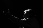 José Mujica durante el acto del palacio Peñarol. (archivo, octubre de 2009)