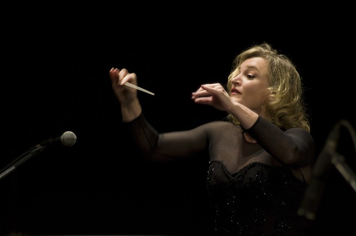 Ligia Amadio. Foto: Orquesta Filarmónica de Montevideo, sin datos de autor.