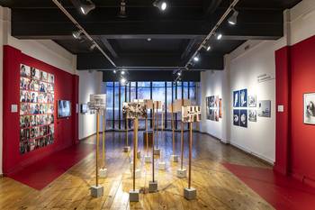 Exposición de Ana Casamayou, en el Centro de Fotografía. · Foto: Lucía Martí, CdF