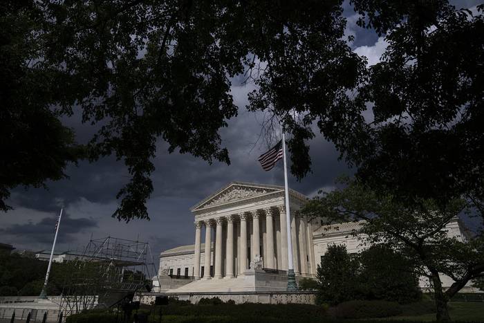 Corte Suprema de Estados Unidos, en Washington. · Foto: Drew Angerer, Getty Images, AFP