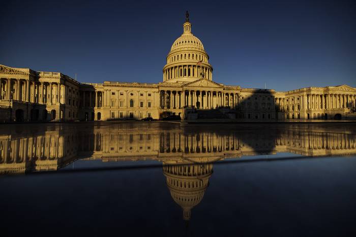 Edificio del Capitolio de los Estados Unidos, el 9 de noviembre, en Washington. · Foto: Samuel Corum, Getty Images, AFP