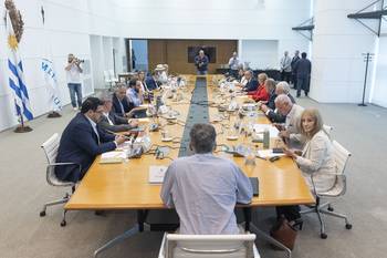 Consejo de Ministros, el 12 de diciembre, en la Torre Ejecutiva. · Foto: Presidencia de Uruguay