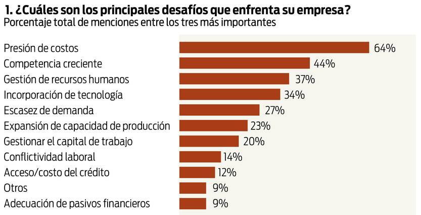 Principales desafíos empresa