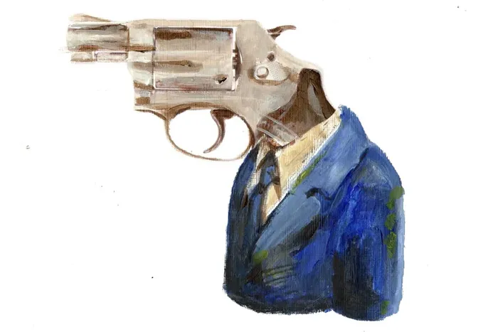 Foto principal del artículo 'Las armas las carga uno de afuera' · Ilustración: Ramiro Alonso