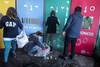 Centro de clasificación de residos Abito en el barrio Mercado Modelo de Montevideo (archivo, junio de 2020). Centro de clasificación de residos Abito en el barrio Mercado Modelo de Montevideo (archivo, junio de 2020).
