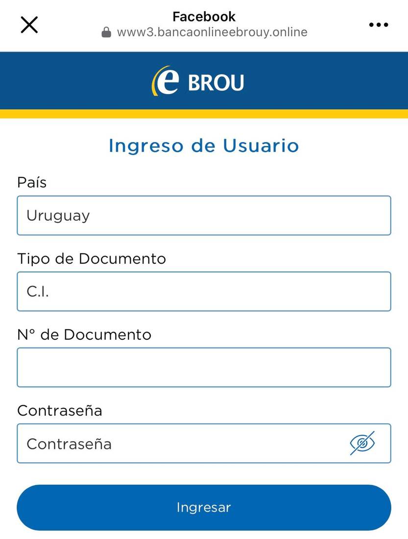 Datos personales brou