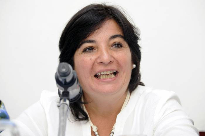Rosana Cortazzo (archivo, marzo de 2019). · Foto: Walter Paciello, Presidencia