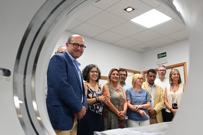 Autoridades de ASSE, el 29 de diciembre, en el Hospital Regional de Salto. · Foto: ASSE