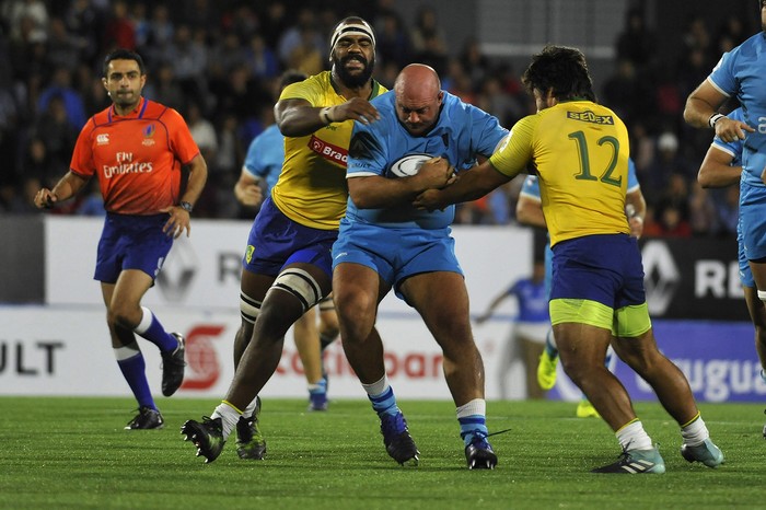 Segundo tiempo del partido Los Teros - Brasil en el estadio Charrúa. · Foto: Federico Gutiérrez