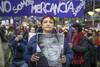 Marcha contra la trata de personas, en la plaza Independencia (archivo, junio de 2020). Marcha contra la trata de personas, en la plaza Independencia (archivo, junio de 2020).