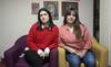 Virginia Cáceres e Ivana Manzolido. Virginia Cáceres e Ivana Manzolido.