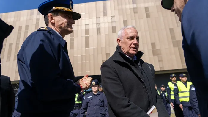 Alfredo Clavijo y Carlos Negro, el 19 de agosto · Foto: Ministerio del Interior