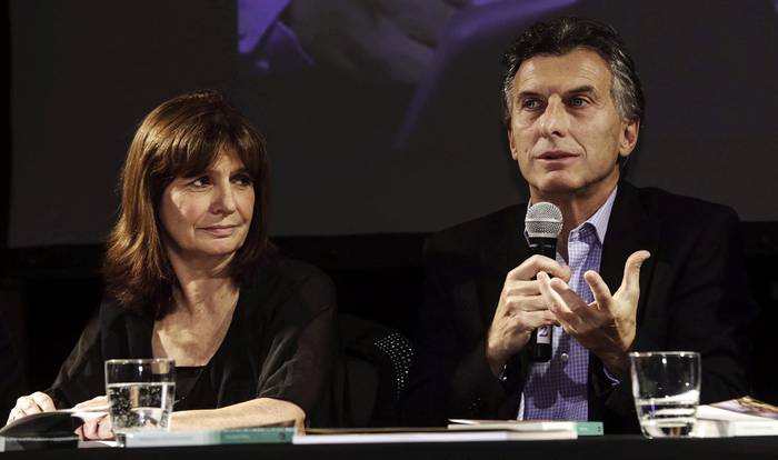 Patricia Bullrich y Mauricio Macri · Foto: María Inés Ghiglione