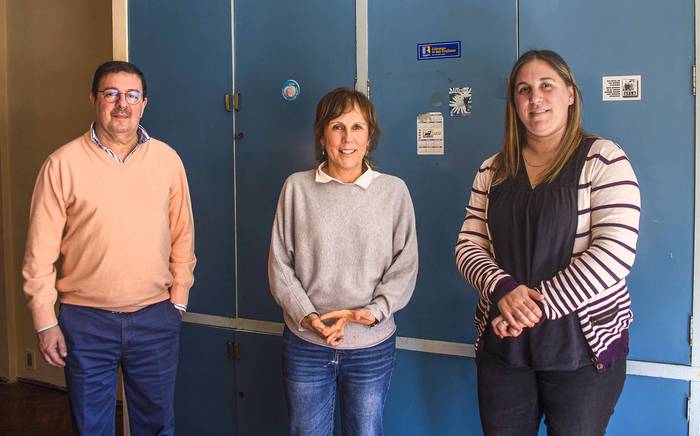 Ferrnando Arrieta; Mariela Contreras y Gabriela Amaya. · Foto: Alessandro Maradei