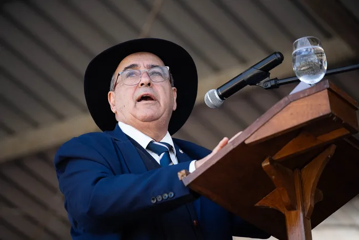Alfredo Fratti en el cierre de la Expo Prado 2026. foto: Ignacio Turell  / Presidencia de la República.