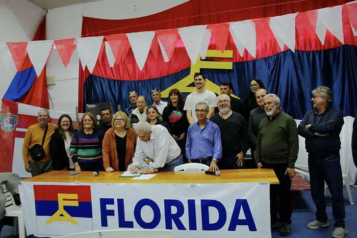 Formalización del nuevo sector frenteamplista Mifa, el sábado 25 de abril en Florida. · Foto: Luana Ramírez