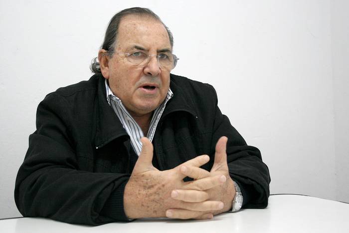 Luis Garisto. Foto: Sandro Pereyra (archivo, julio de 2006)